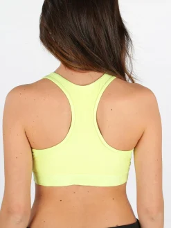 Adidas Alphaskin sport reggiseno verde