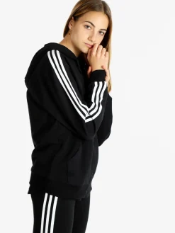 Adidas Felpa donna con zip e cappuccio