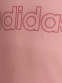 Adidas HE1965 T-shirt manica corta da ragazza con scritta