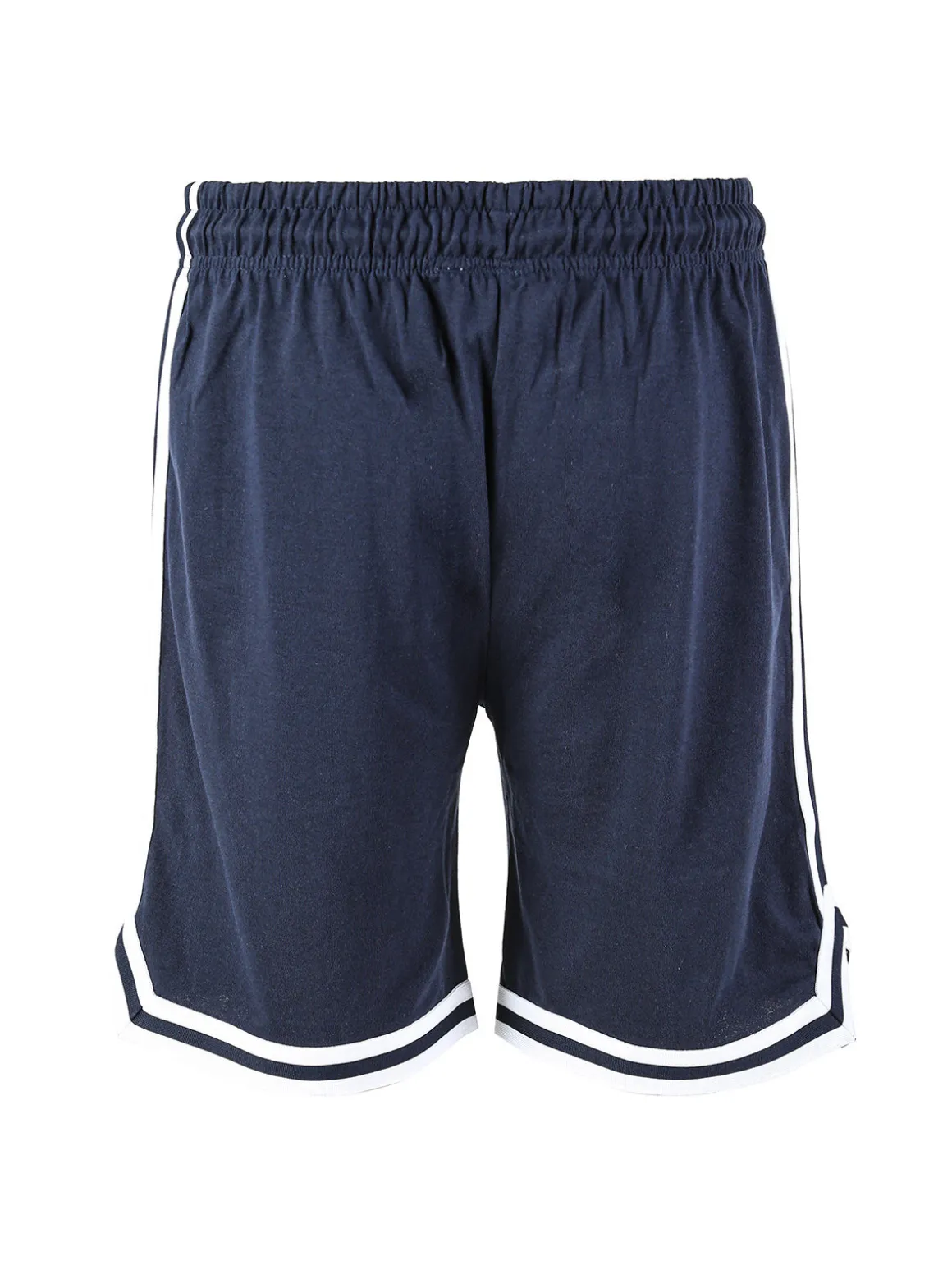 Aki Bermuda sportivi da uomo in felpa con coulisse e strisce laterali