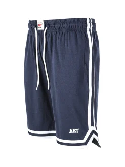 Aki Bermuda sportivi da uomo in felpa con coulisse e strisce laterali