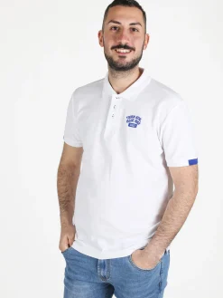 Aki Polo da uomo in cotone a maniche corte