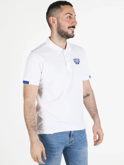 Aki Polo da uomo in cotone a maniche corte