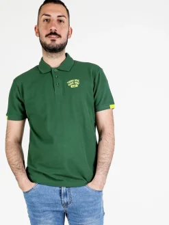 Aki Polo da uomo in cotone a maniche corte