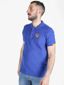 Aki Polo da uomo in cotone a maniche corte
