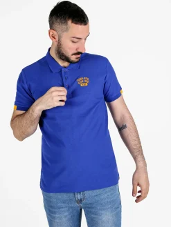 Aki Polo da uomo in cotone a maniche corte