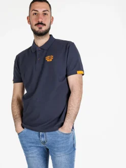 Aki Polo da uomo in cotone a maniche corte