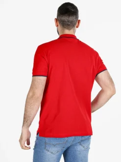 Aki Polo da uomo in cotone a maniche corte