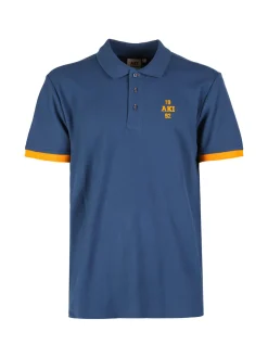 Aki Polo da uomo in cotone a maniche corte