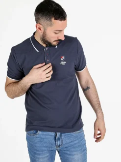 Aki Polo da uomo in cotone a maniche corte