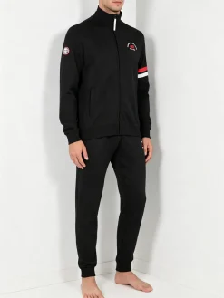 Aki Tuta da uomo 2 pezzi in misto cotone con zip intera