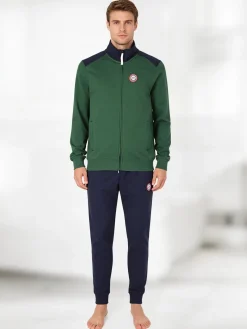 Aki Tuta sportiva da uomo con zip intera