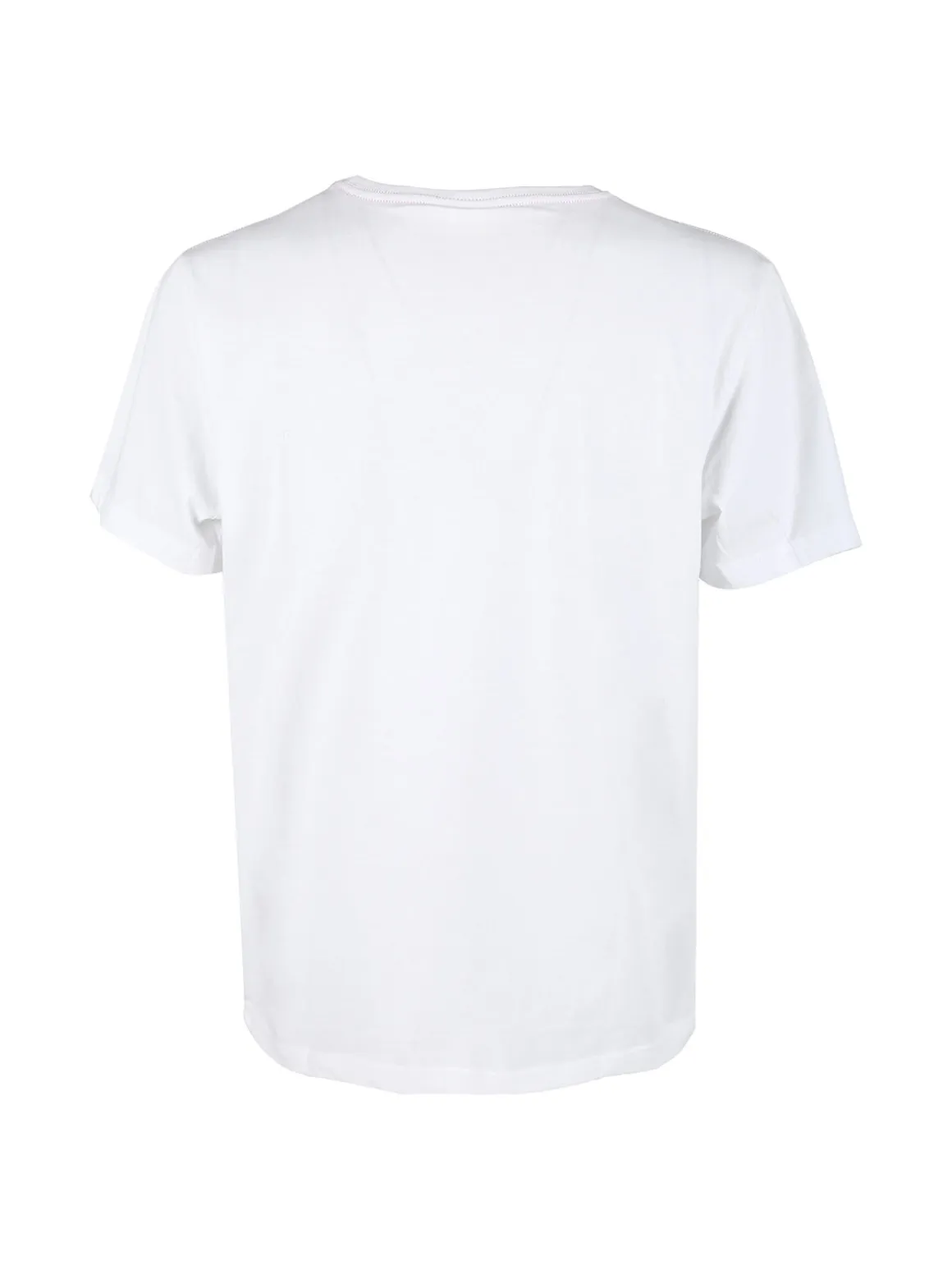Aky T-shirt uomo girocollo in cotone - bianco