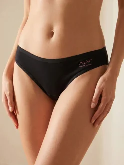 Alviero Martini Confezione da 3 slip vita bassa da donna in cotone stretch