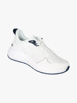 Amerigo Vespucci Sneakers da uomo con lacci elastici - bianco