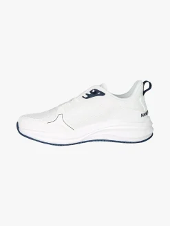 Amerigo Vespucci Sneakers da uomo con lacci elastici - bianco