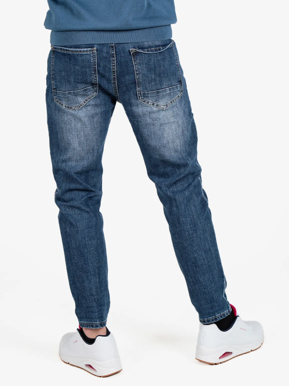 Andrea Falco Jeans da uomo con strappi