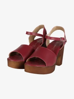 Andrea Pierago Sandali in pelle donna con tacco