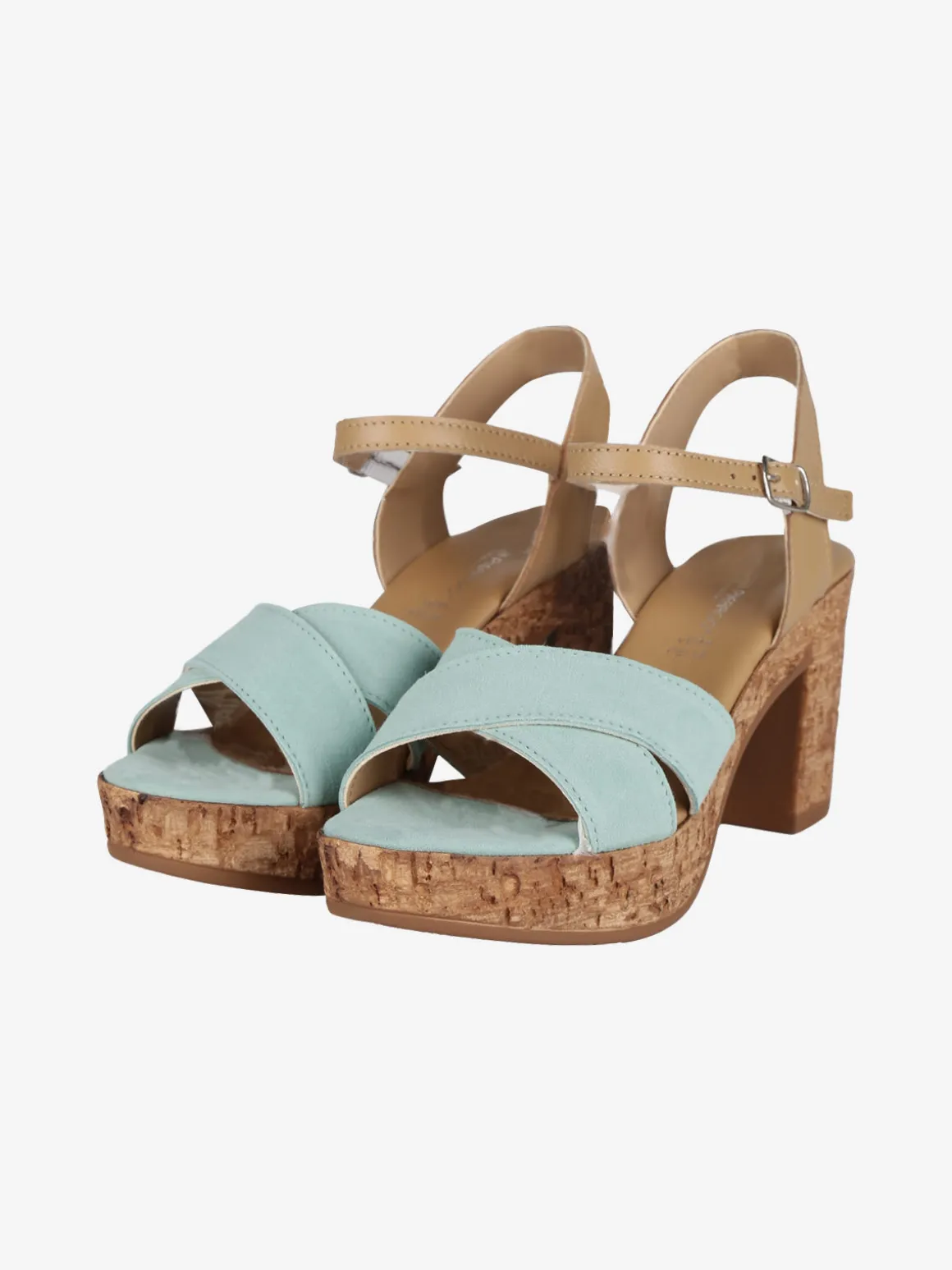 Andrea Pierago Sandali in pelle donna con tacco