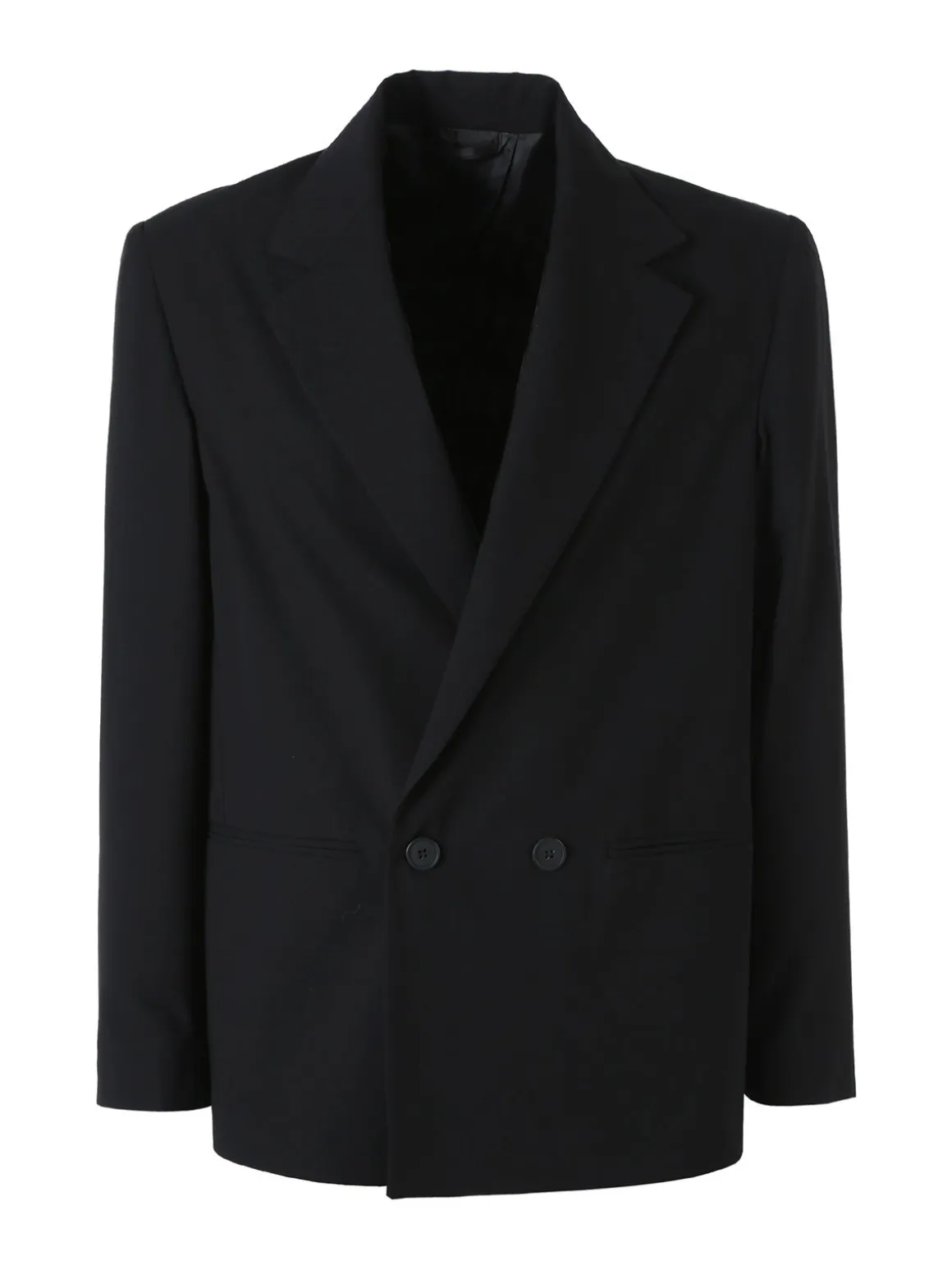 Andy Don B Blazer da uomo elegante a doppiopetto - nero