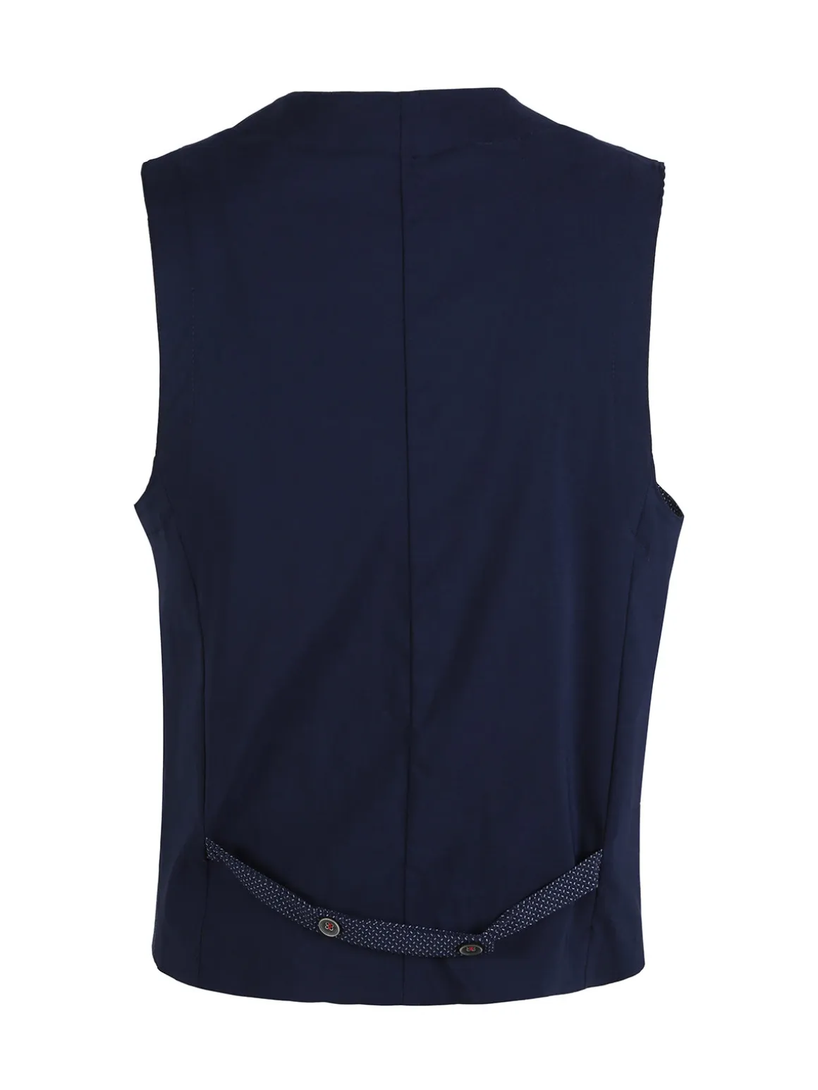 Andy Don B Gilet uomo con stampe - blu scuro