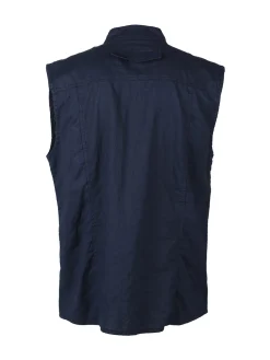 And You Camicia smanicata da uomo in lino