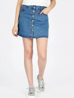Angelica 2000 Gonna di jeans con bottoni