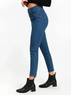 Angelica 2000 Jeans donna skinny a vita alta