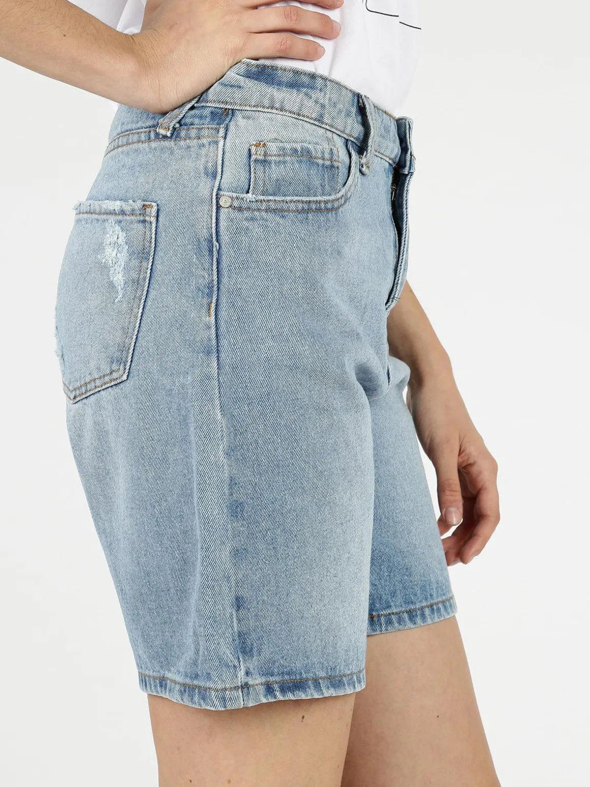 Angelica 2000 Pantaloncini mom di jeans