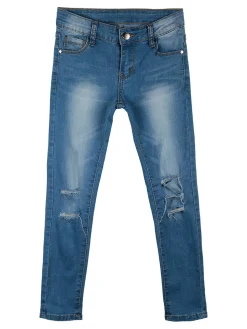 Angel Kids Jeans bambina con strappi