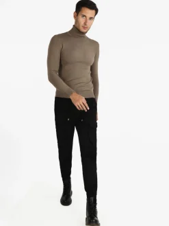 Ange Wear Dolcevita da uomo in maglia