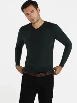 Ange Wear Pullover uomo scollo a V
