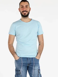 Ange Wear T-shirt girocollo da uomo in cotone
