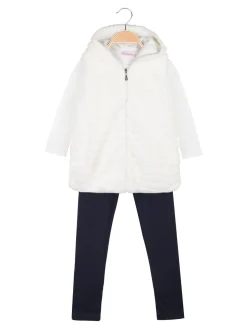 Aosi Lan Completo 3 pezzi da bambina con ecopelliccia