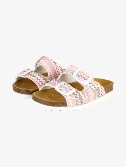 A Piedi Liberi Ciabatte da bambina con fibbie