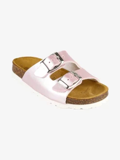 A Piedi Liberi Ciabatte da bambina con fibbie