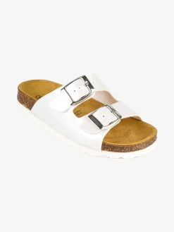 A Piedi Liberi Ciabatte da ragazza multicolore con fibbie