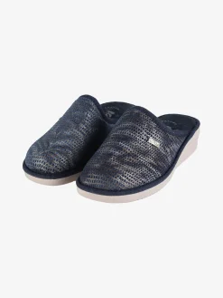 A Piedi Liberi Pantofole donna invernali con zeppa