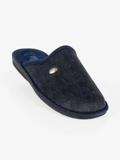 A Piedi Liberi Pantofole uomo in tessuto