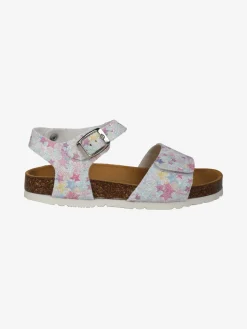 A Piedi Liberi Sandali da bambina con fibbia e cinturino a strappo