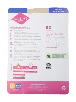 Aquilone Collant da bambina 50 denari - panna
