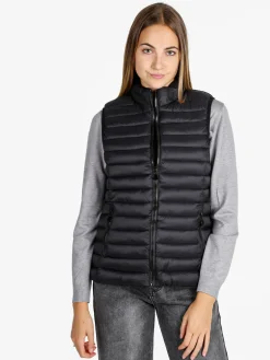 Arix & Fashion Gilet donna imbottito - nero