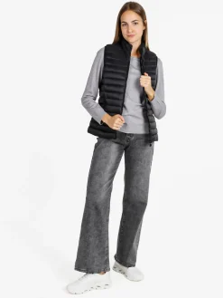 Arix & Fashion Gilet donna imbottito - nero