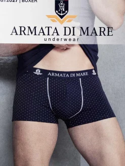 Armata Di Mare Boxer uomo con stampa