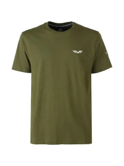 Armata Di Mare T-shirt girocollo da uomo in cotone - militare