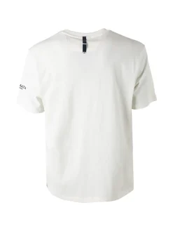 Armata Di Mare T-shirt girocollo da uomo in cotone - panna