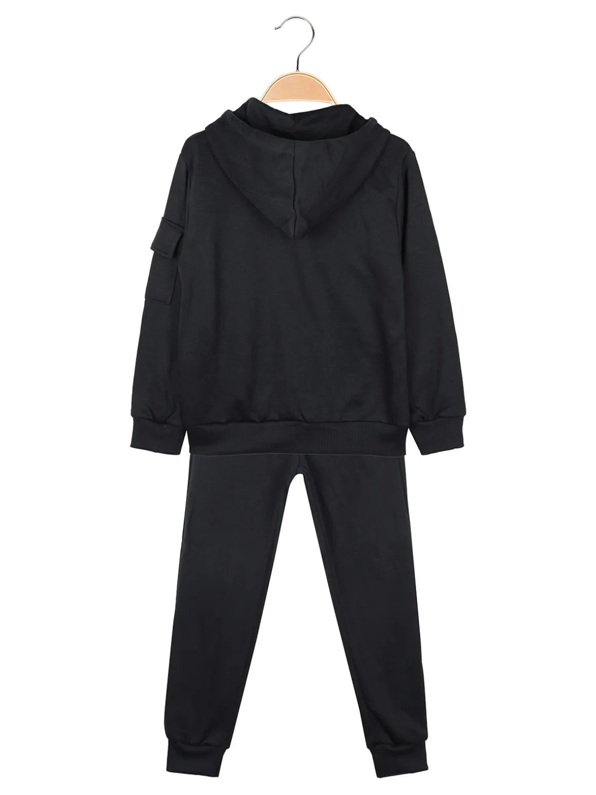 Armata Militare Completo 3 pezzi da bambino con cappuccio e zip - blu scuro
