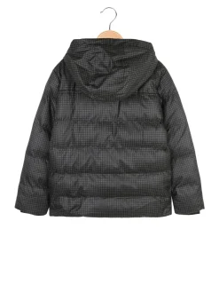 Armata Militare Giubbotto imbottito da bambino a quadretti con cappuccio