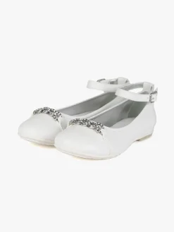 Asso Ballerine da bambina con catena e strass