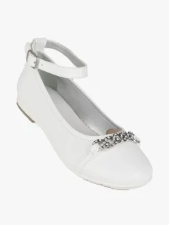 Asso Ballerine da bambina con catena e strass